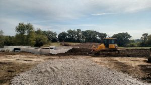 Site Grading & Backfill at Yorkville Custom Home