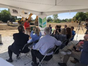 Lt. Governor Rebecca Kleefisch at Kenosha County Groundbreaking Ceremony